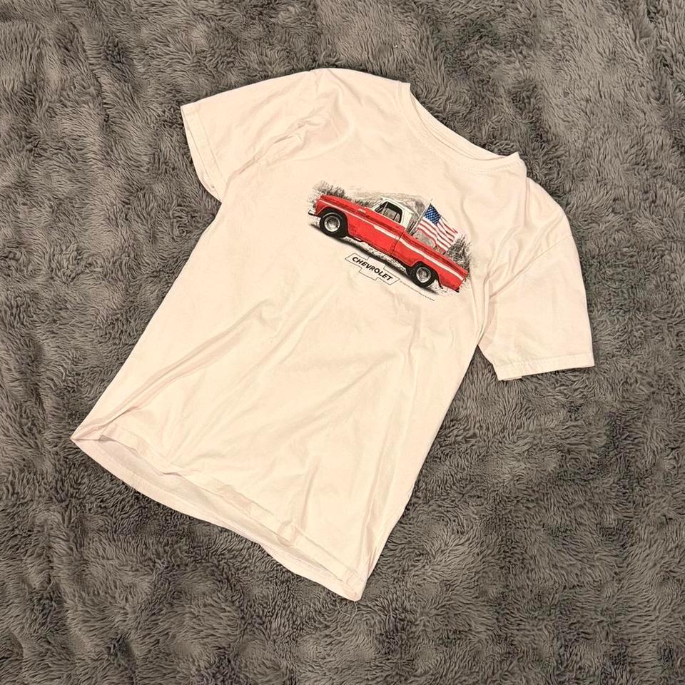 White Chevy Truck Graphic Tee