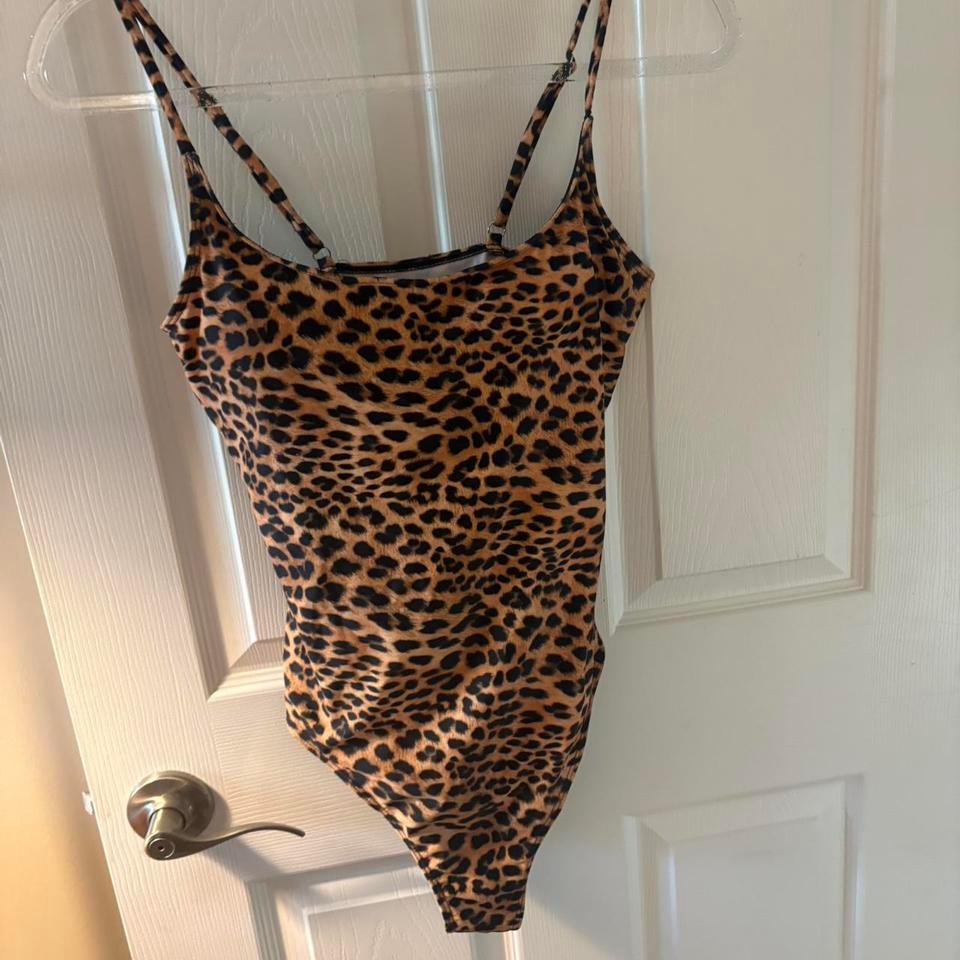 Leopard Print Bathing Suit With 92b2