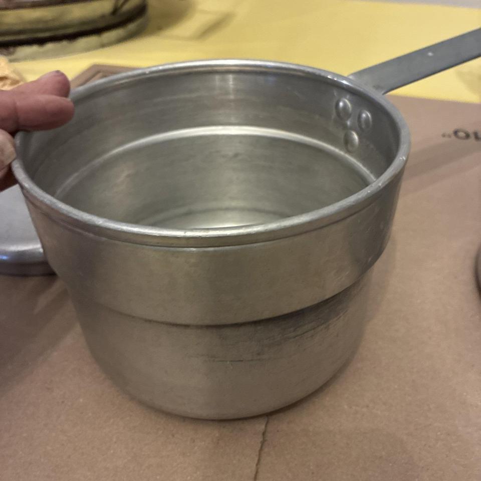 Vintage Mirro Aluminum Double Boiler D553 8