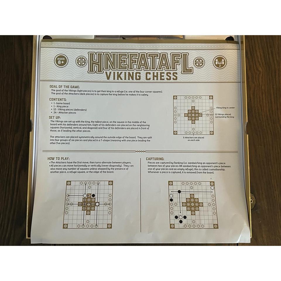 Hnefatafl Viking Chess Marbles Brian 73fc 6