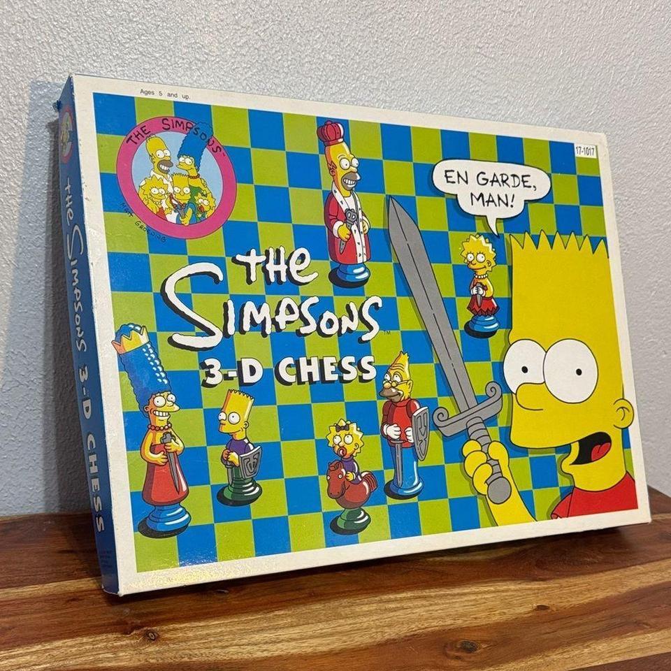 Vintage 1991 The Simpsons 3d A0a0