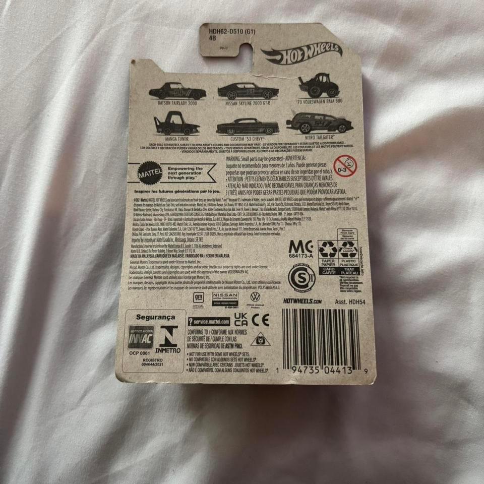 Hot Wheels Nissan Skyline 2000 802c 3