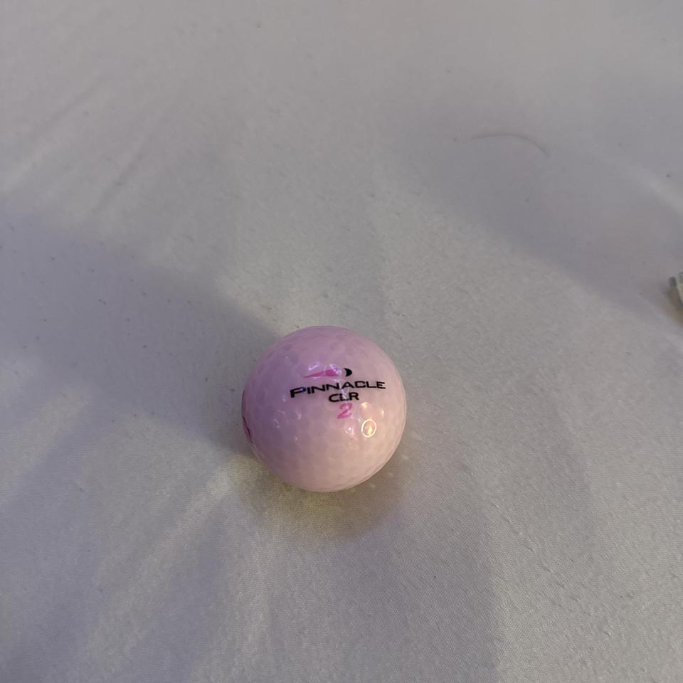 Pink Pinnacle Golf Ball Golfball