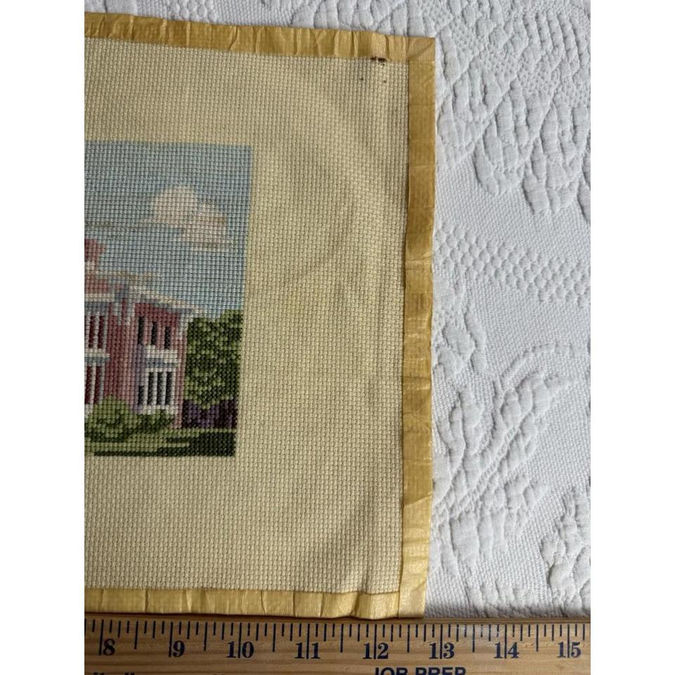 Unframed Handmade Vintage Completed Cross 3