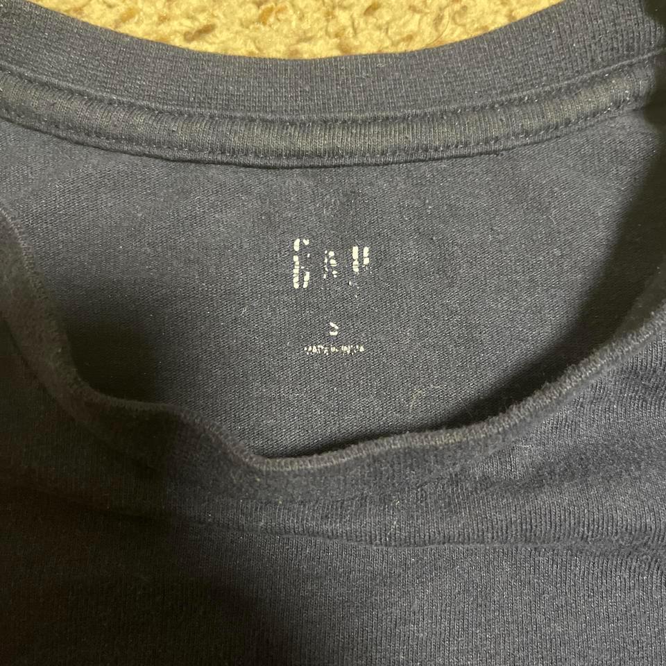 Navy Blue Gap T Shirt City 0c57 2