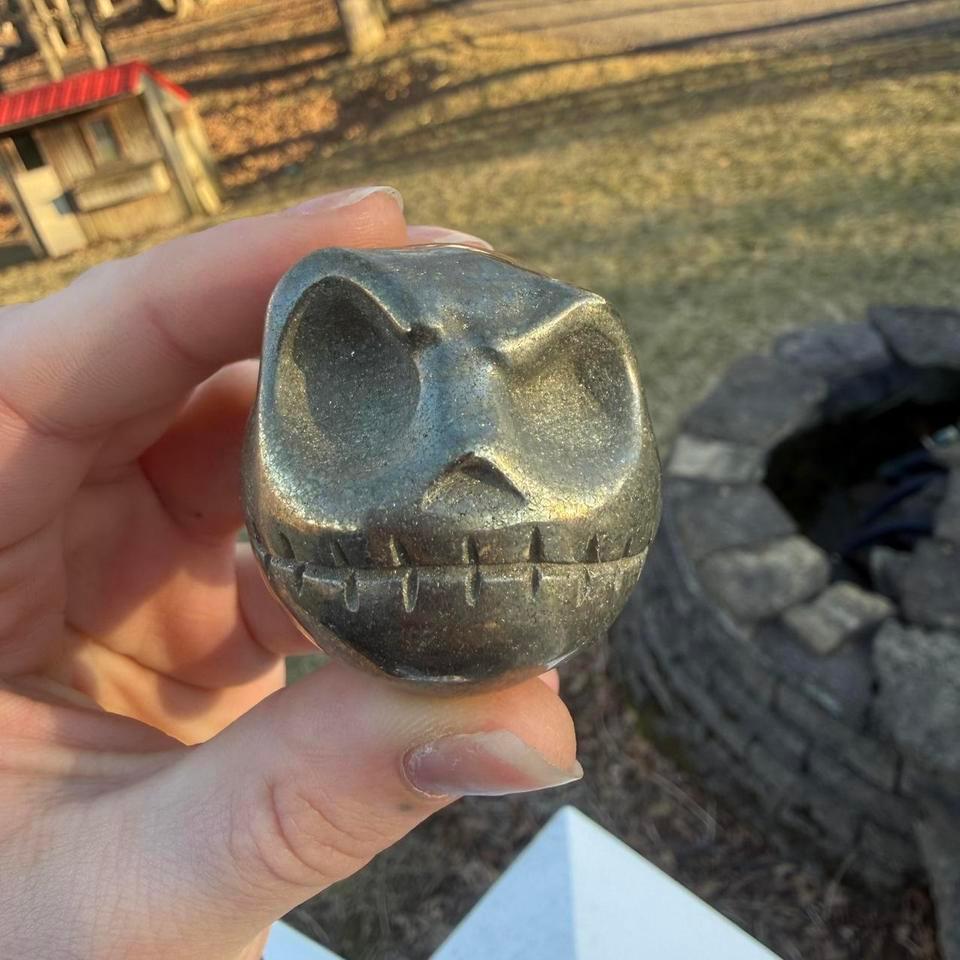Jack Skellington Pyrite Carving Its Ce0e