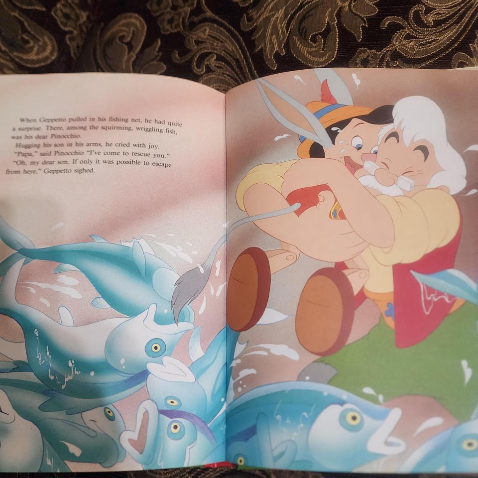 Disney Pinocchio Book Disney Kidsbooks A7f5 3