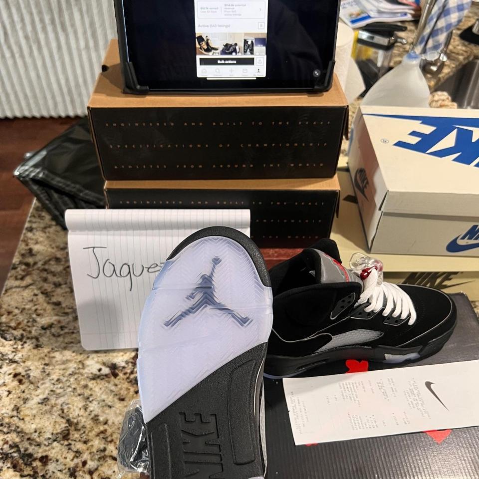 Men Jordan Metallics 5s Brand 5be2 3