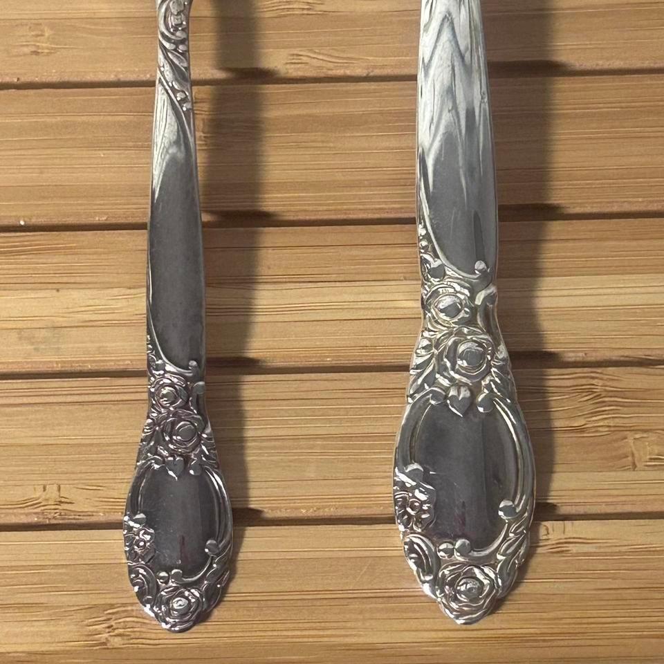Sterling Silver Salad Server Set 8335 3