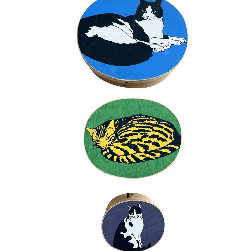 Super Cool Vintage Cat Nesting Da5d