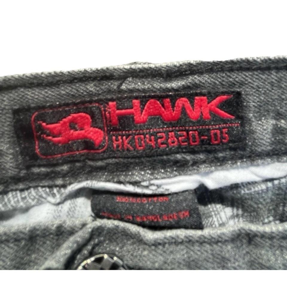 Tony Hawk Gray Distressed Faded Dde6 7