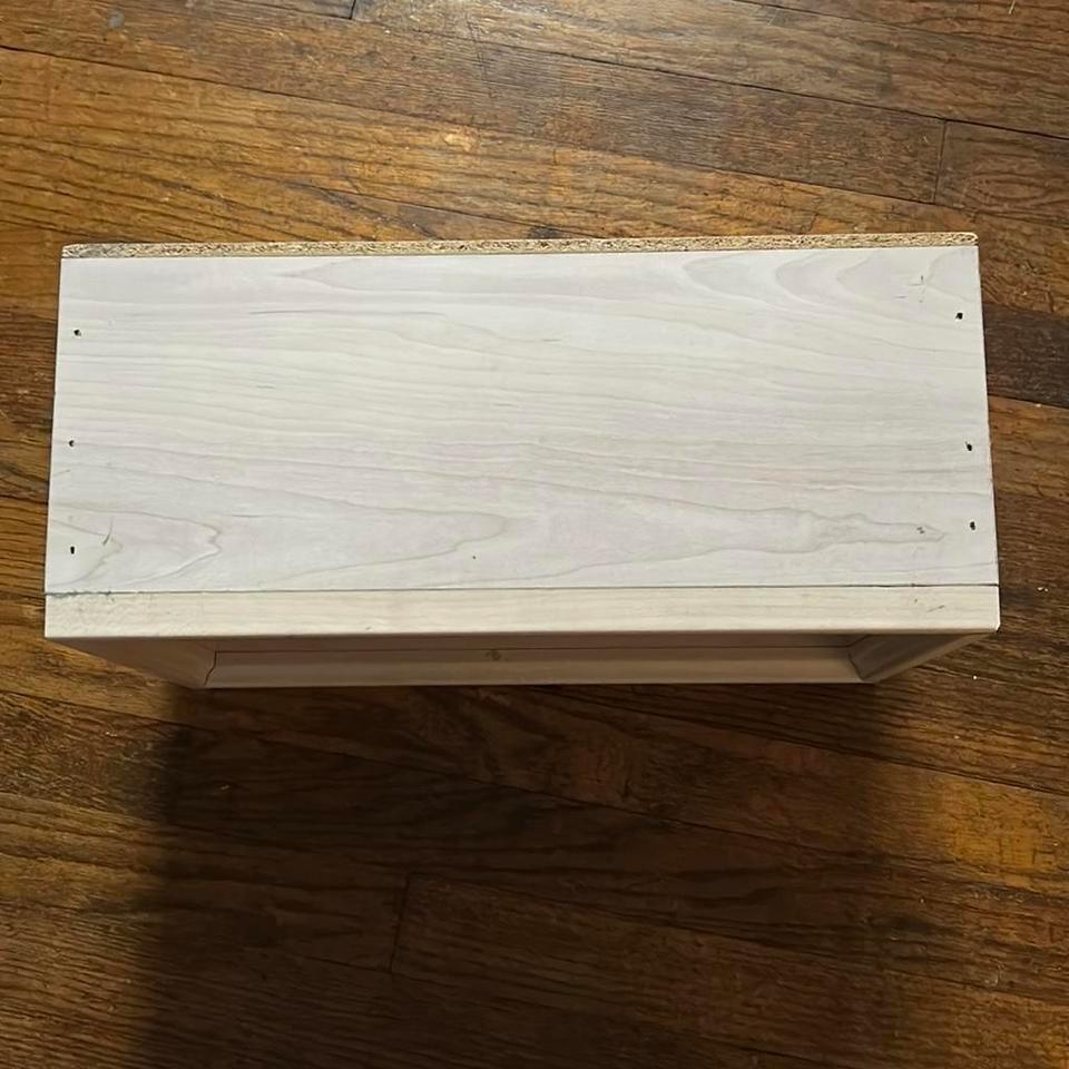 White Wooden Box Storage Box Fba2 2