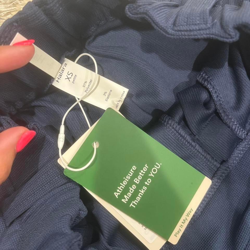 Halara Navy Pants Brand New 2