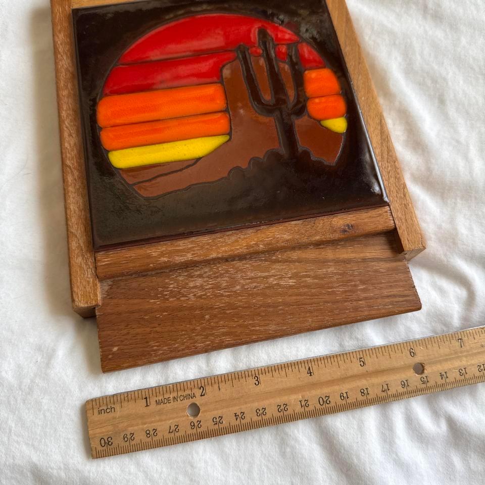 Desert Sunset Tile Artwork 8f28 3