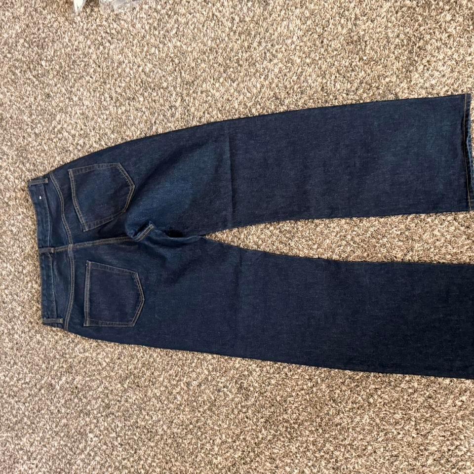 Baggy Zara Navy Blue Jeans E2ae 2