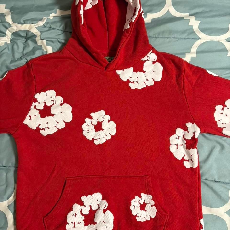 Red Denim Tears Hoodie Used 2caa