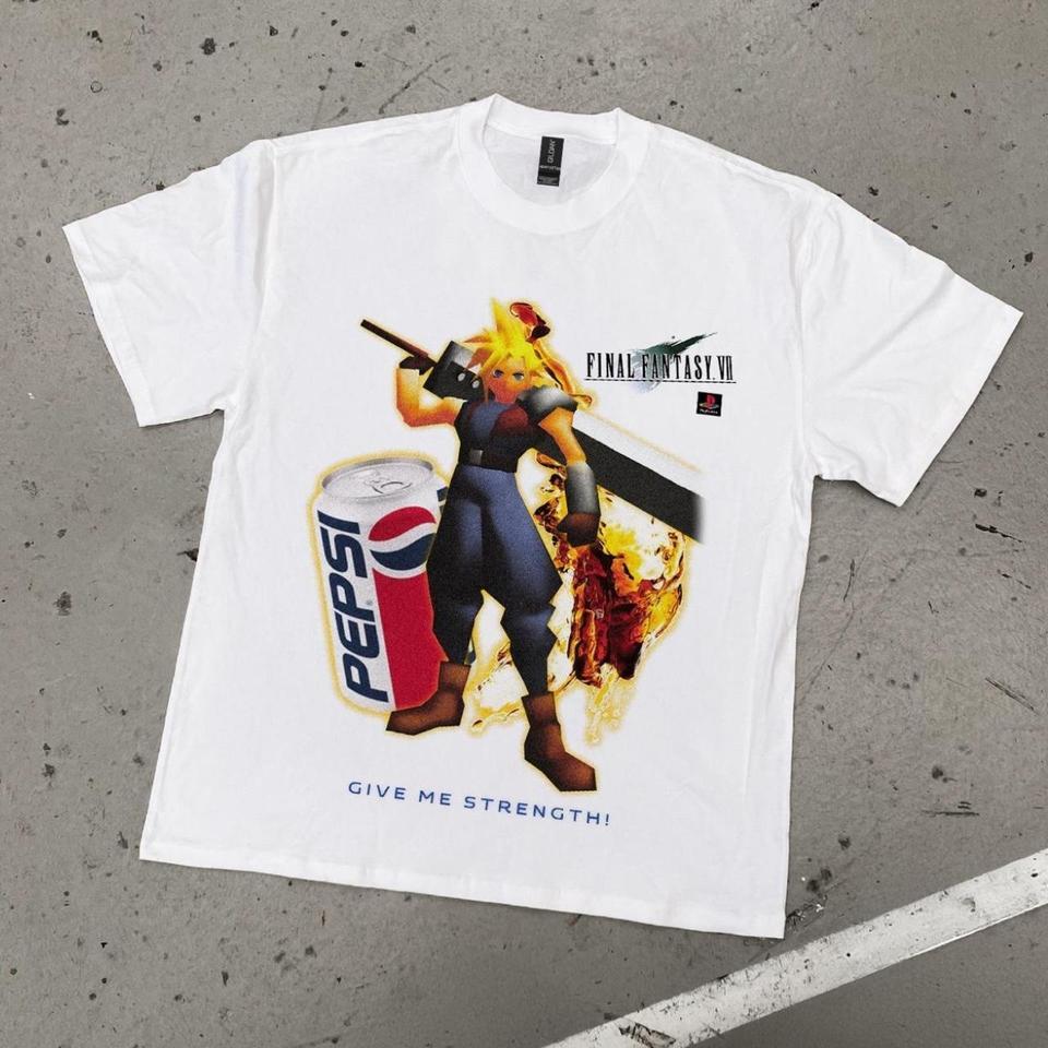 White Final Fantasy Vii Pepsi