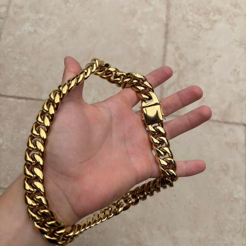 18mm Resembling 18k Gold Thick 29bf 3