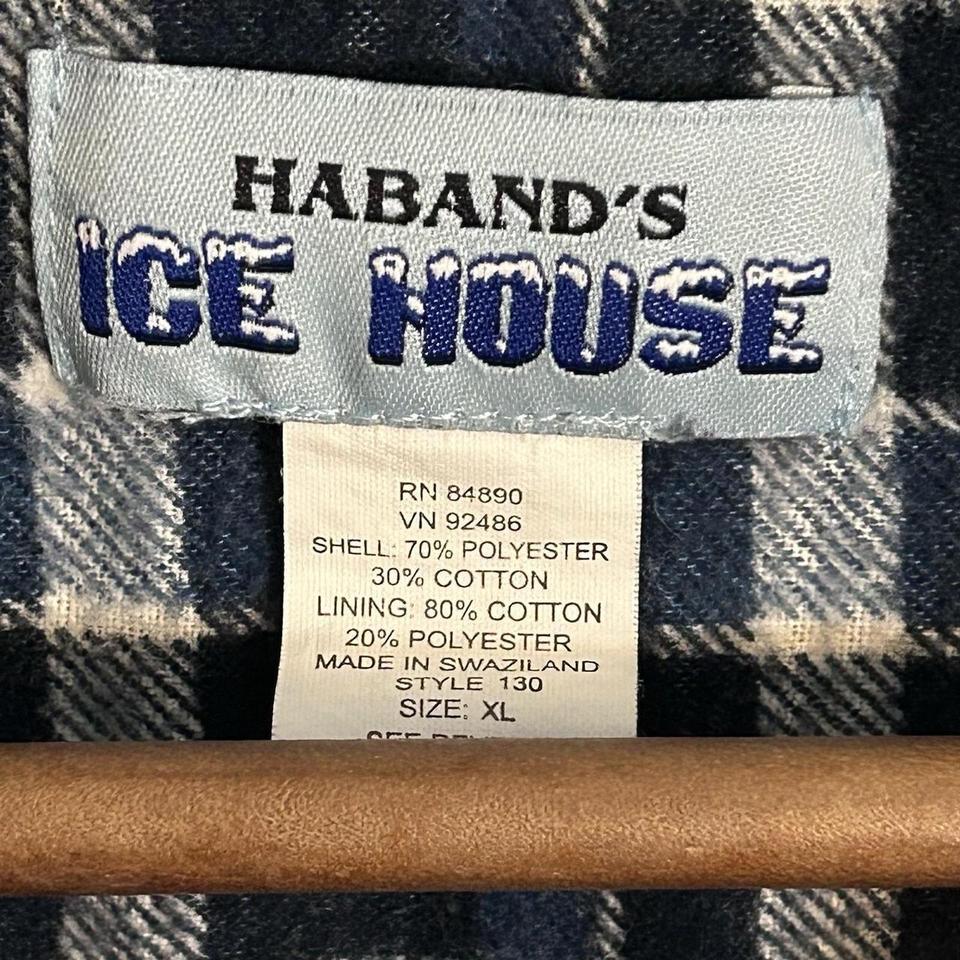 Vtg Habands Ice House Mens Ca50 4