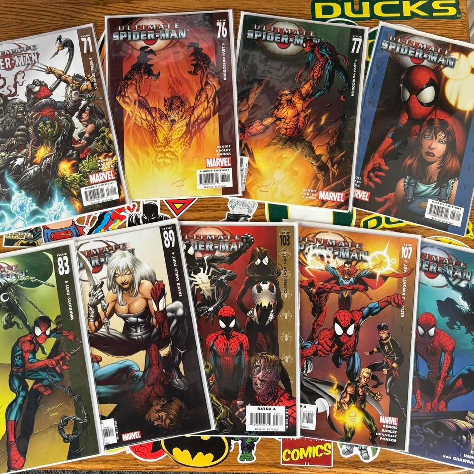 Ultimate Spider Man Comic Book Lot 9490 4