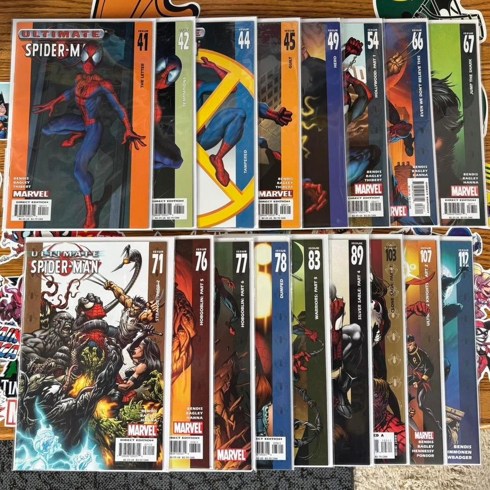 Ultimate Spider Man Comic Book Lot 9490 5