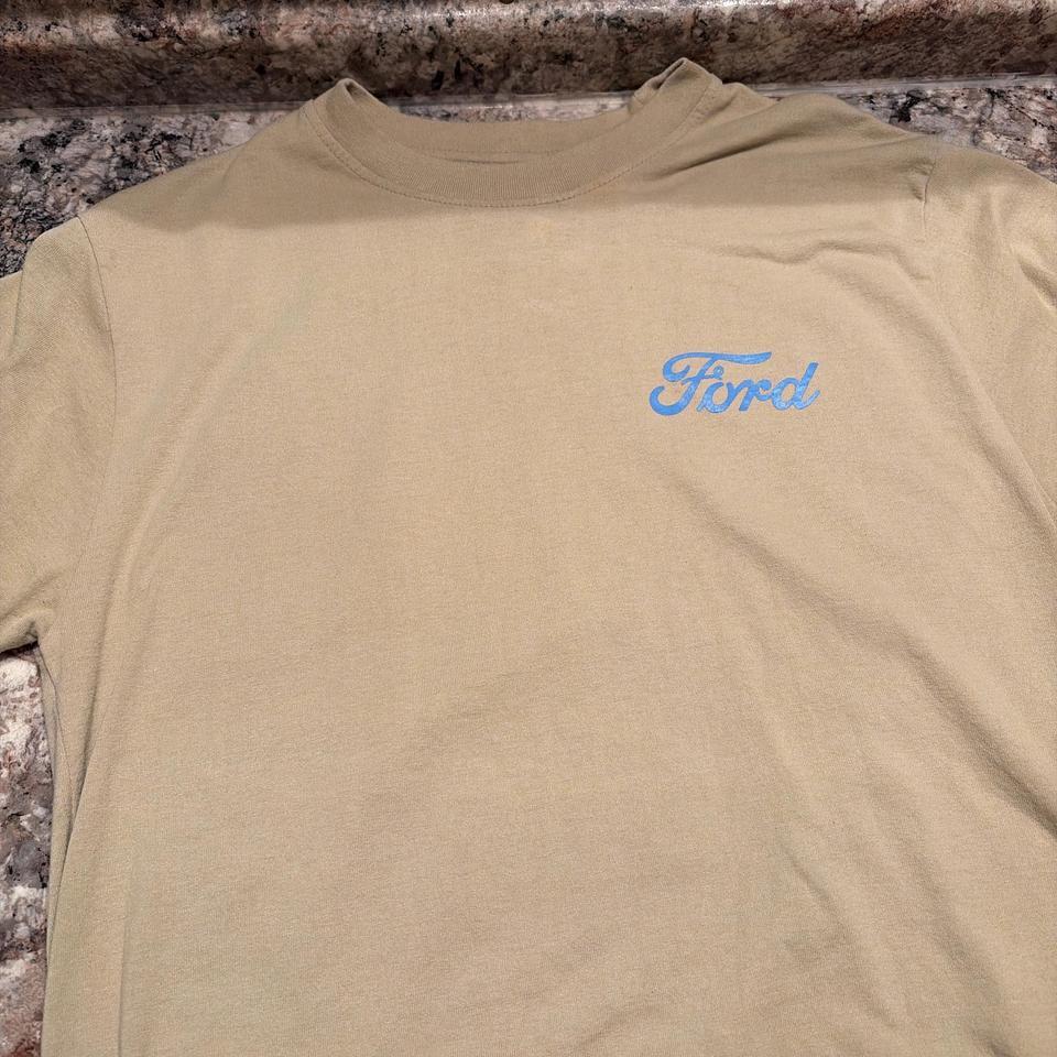 Ford Mustang 1966 Tan T Shirt 338f 2