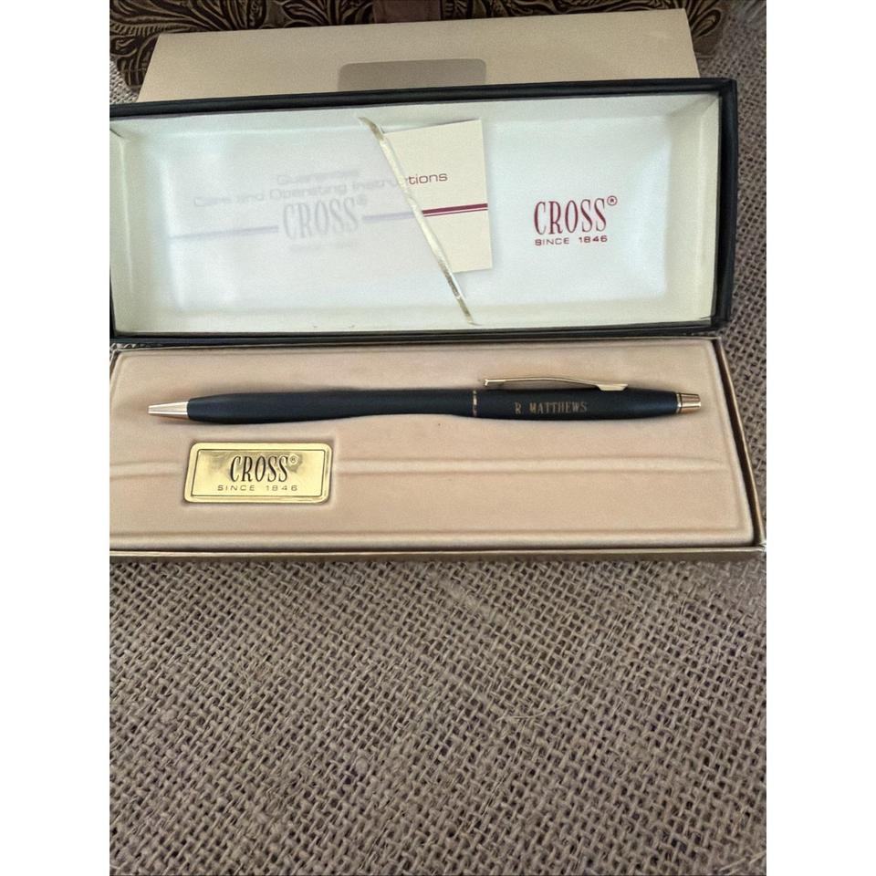 1980s Cross Century Black Matt 9d80 2