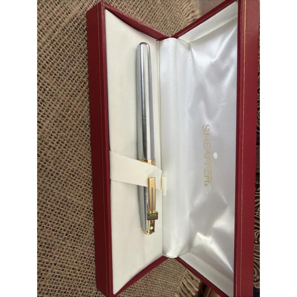 Vintage Sheaffer Usa Prelude Chrome 7c08 2