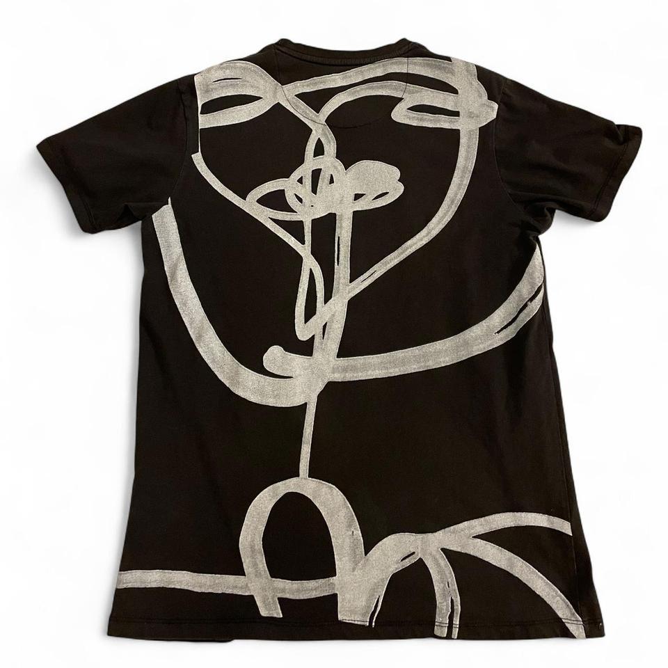 Black White Graphic Tee 9158 2