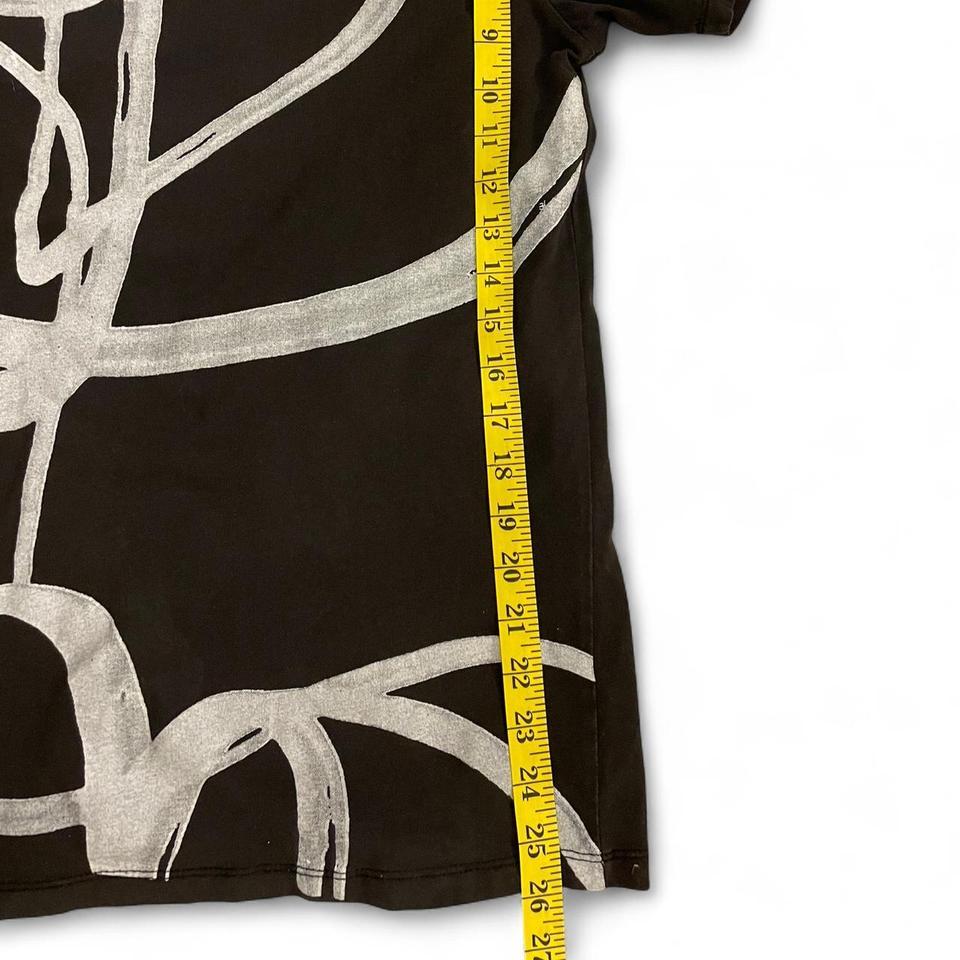 Black White Graphic Tee 9158 3