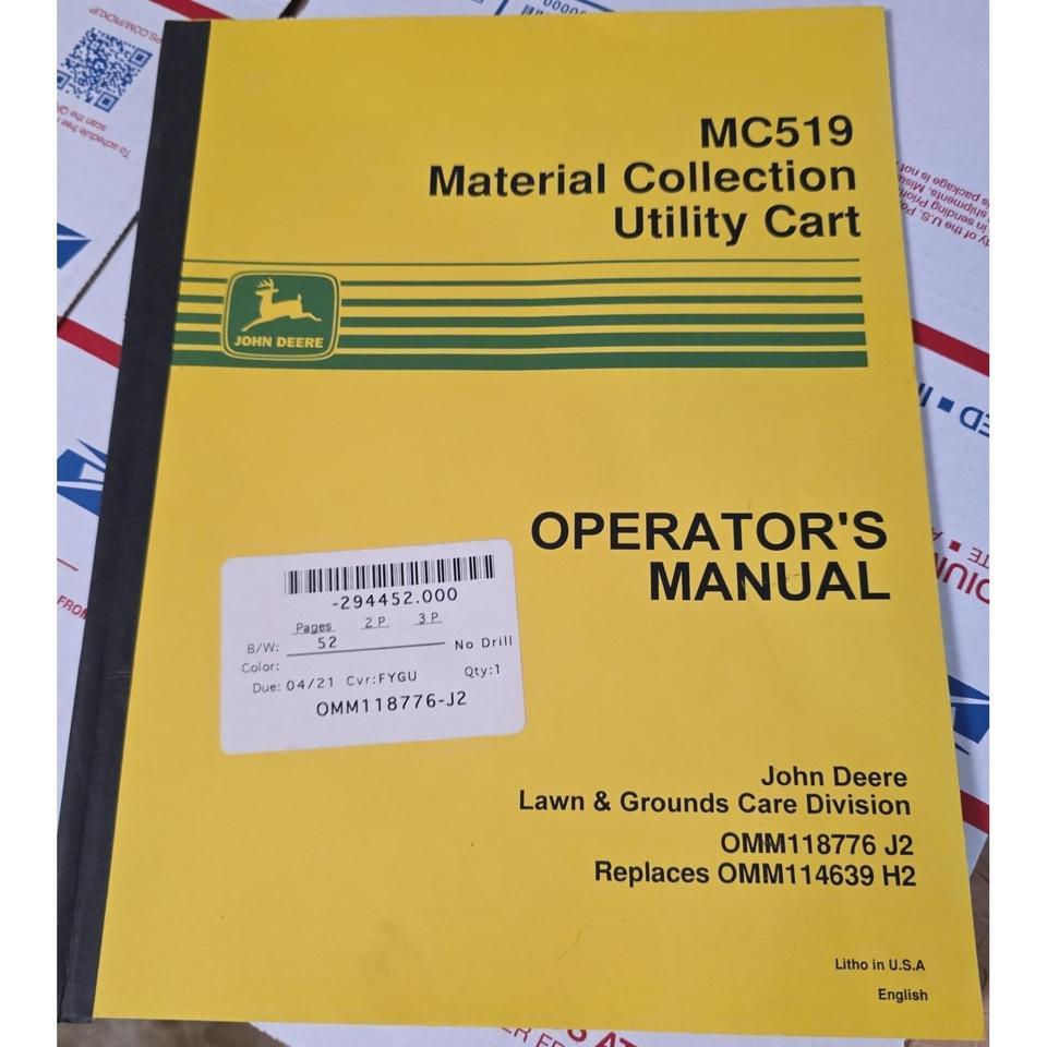 John Deere Mc519 Material Collection 2b90