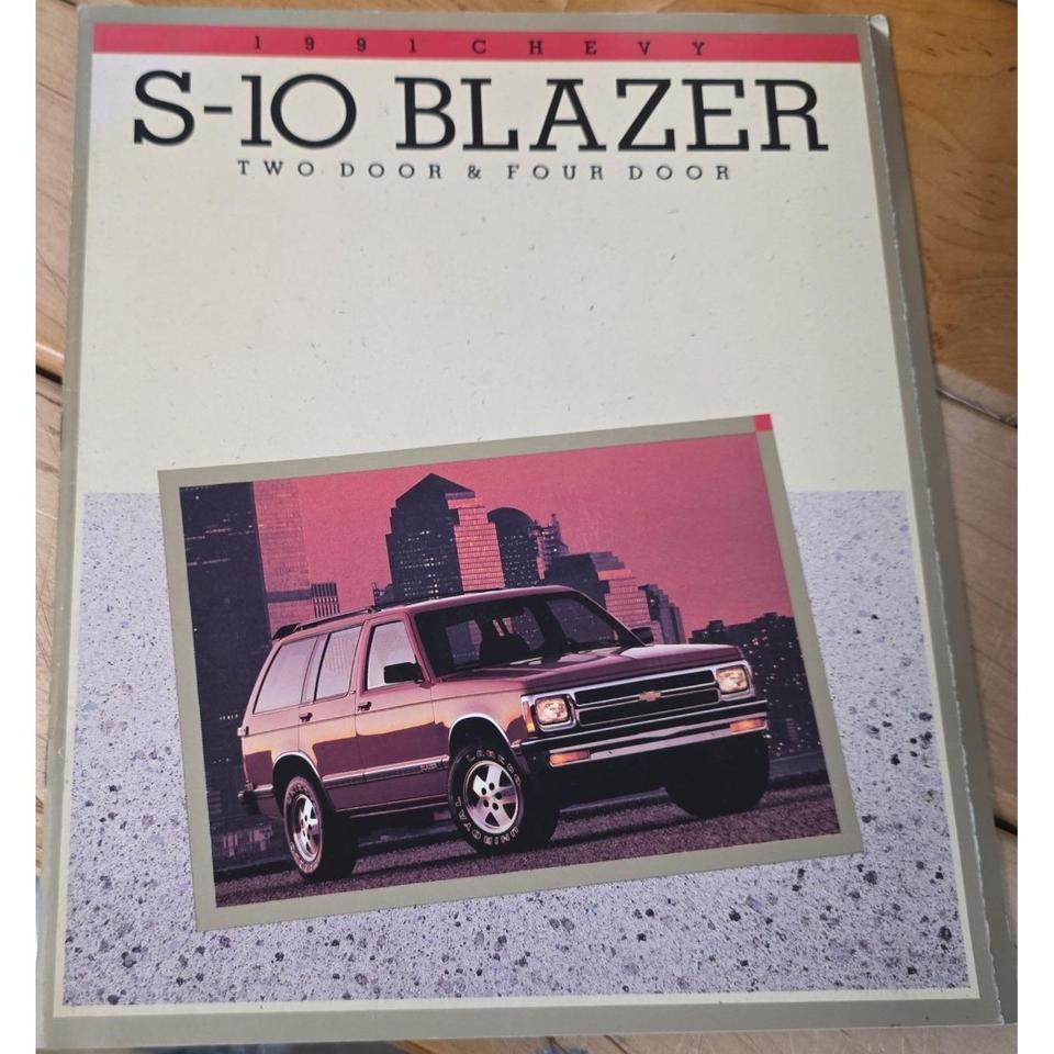 1991 Chevy S 10 Blazer Sales 0128