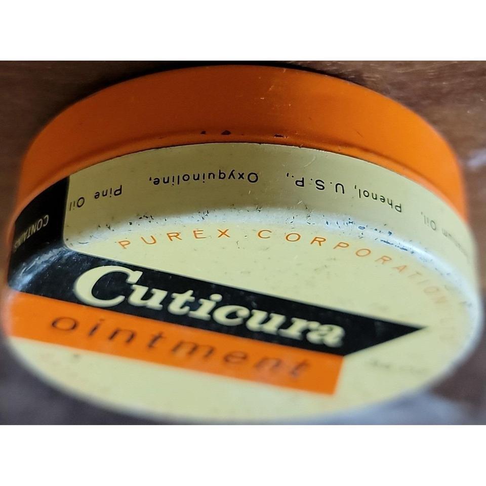 Vintage Cuticura Ointment Tin 34 Cd19 4