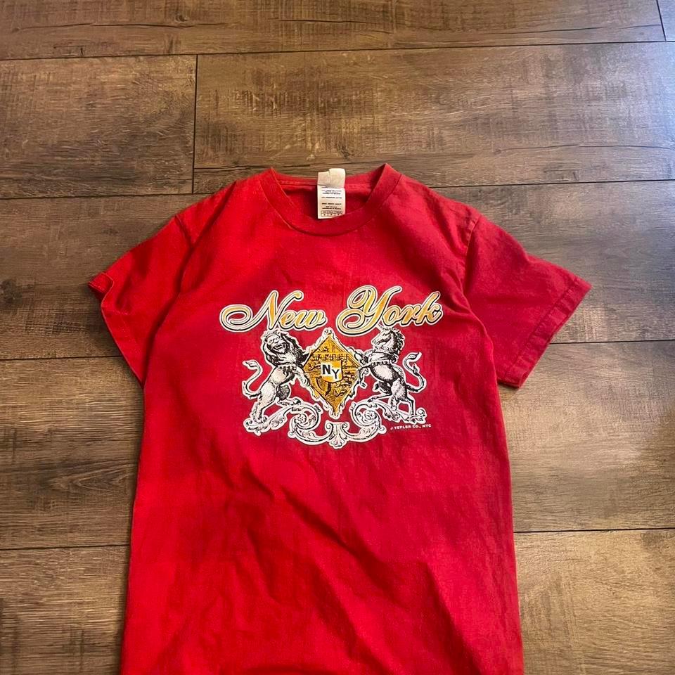 Red New York Graphic Tee 7a28