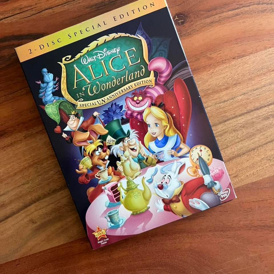 Alice In Wonderland Dvd Disney 3dd6