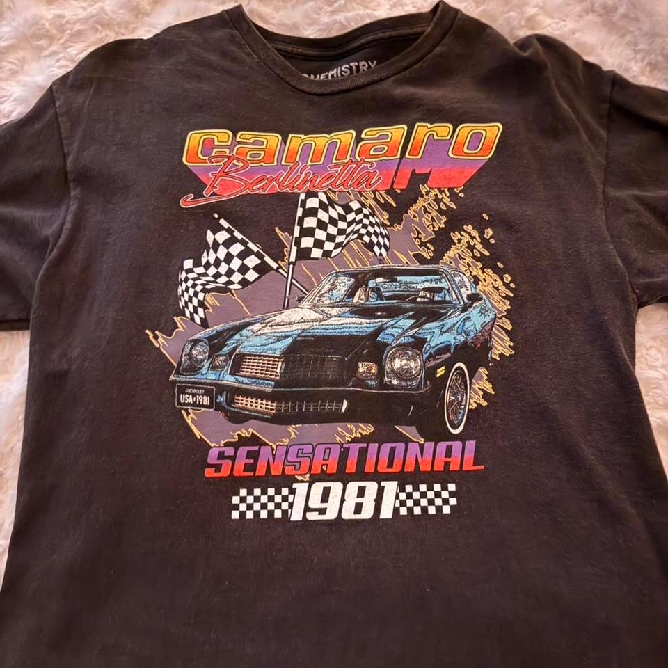 Vintage Camaro T Shirt Dark Heathered