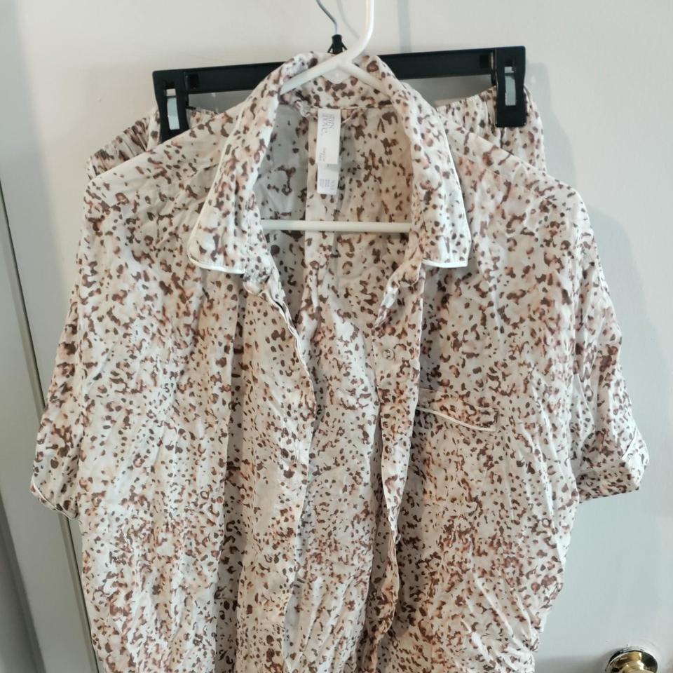 Stars Above Leopard Print Pajama C394