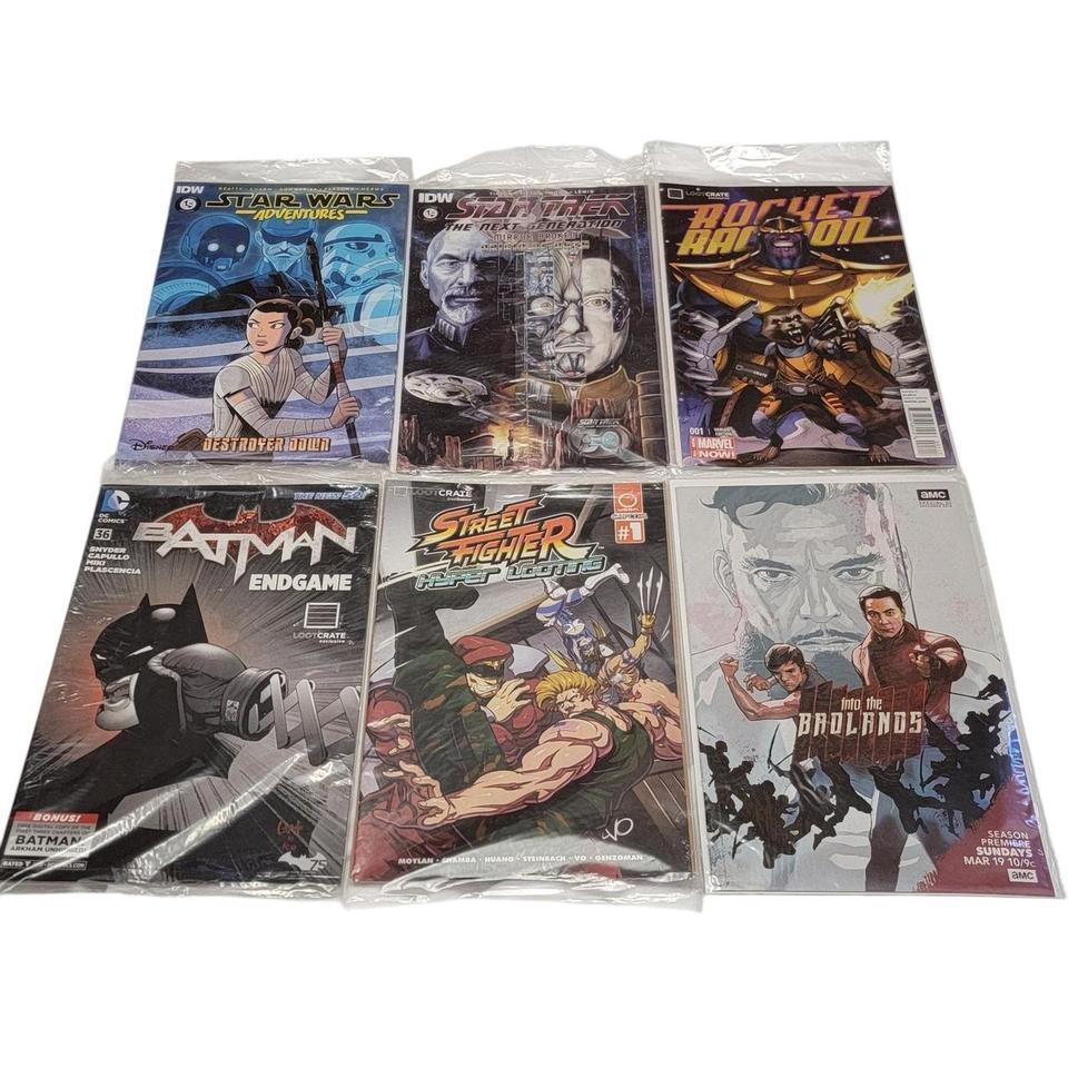 Loot Crate Comic Books Lot Aed7