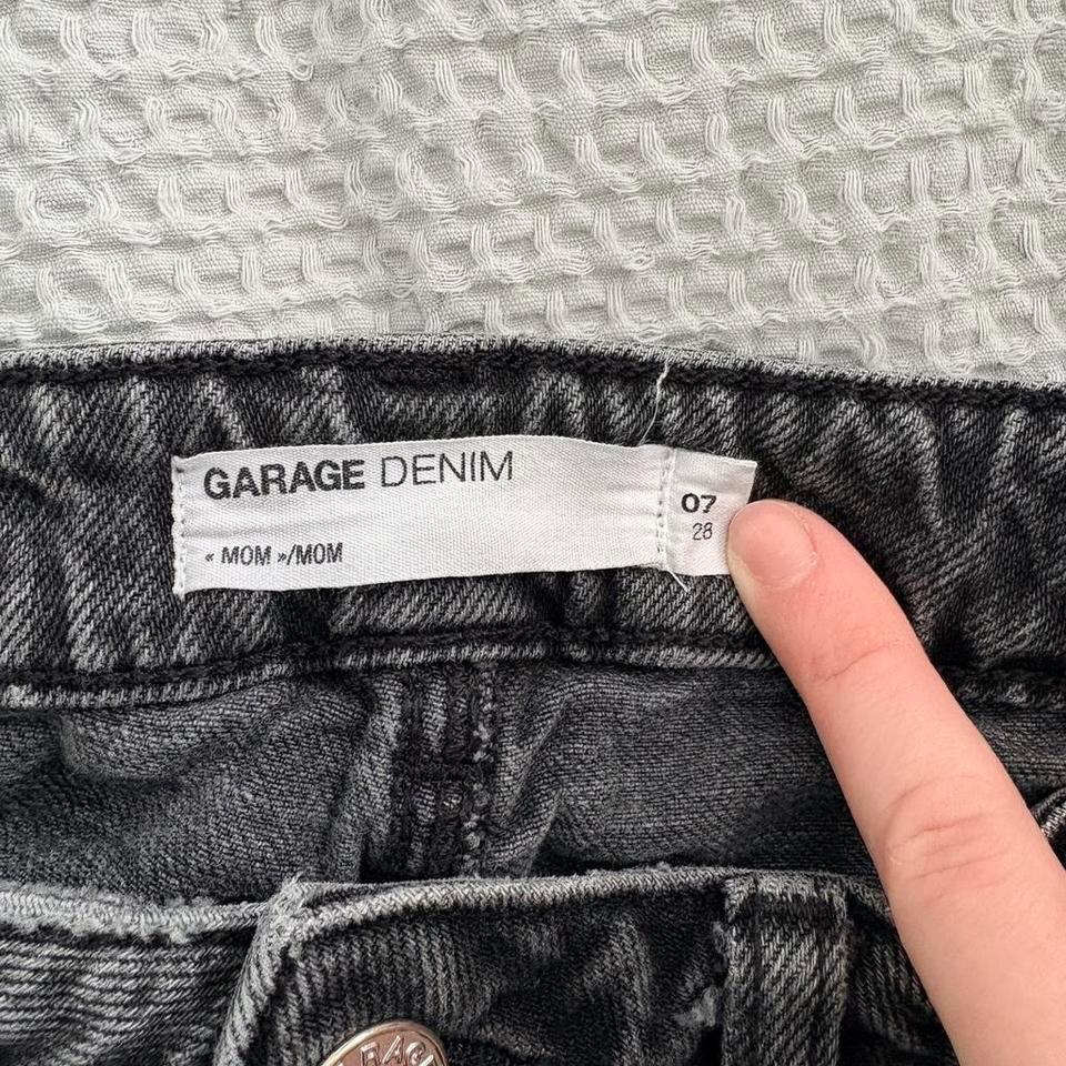 Garage Black Mom Jeans Size 6530 3