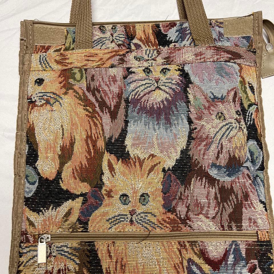 Cat Tapestry Backpack With Wheelslaundry 65a2 2
