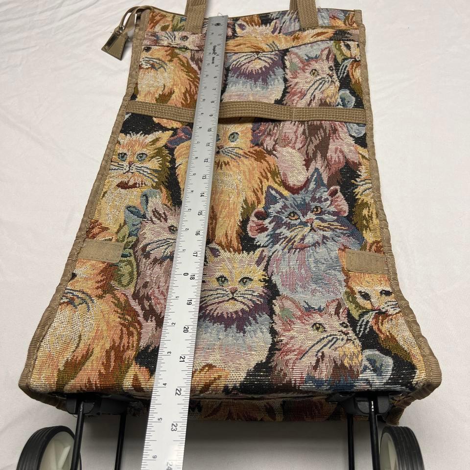 Cat Tapestry Backpack With Wheelslaundry 65a2 5
