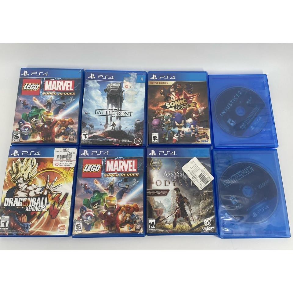 Ps4 Game Lot Of 8 Cc33