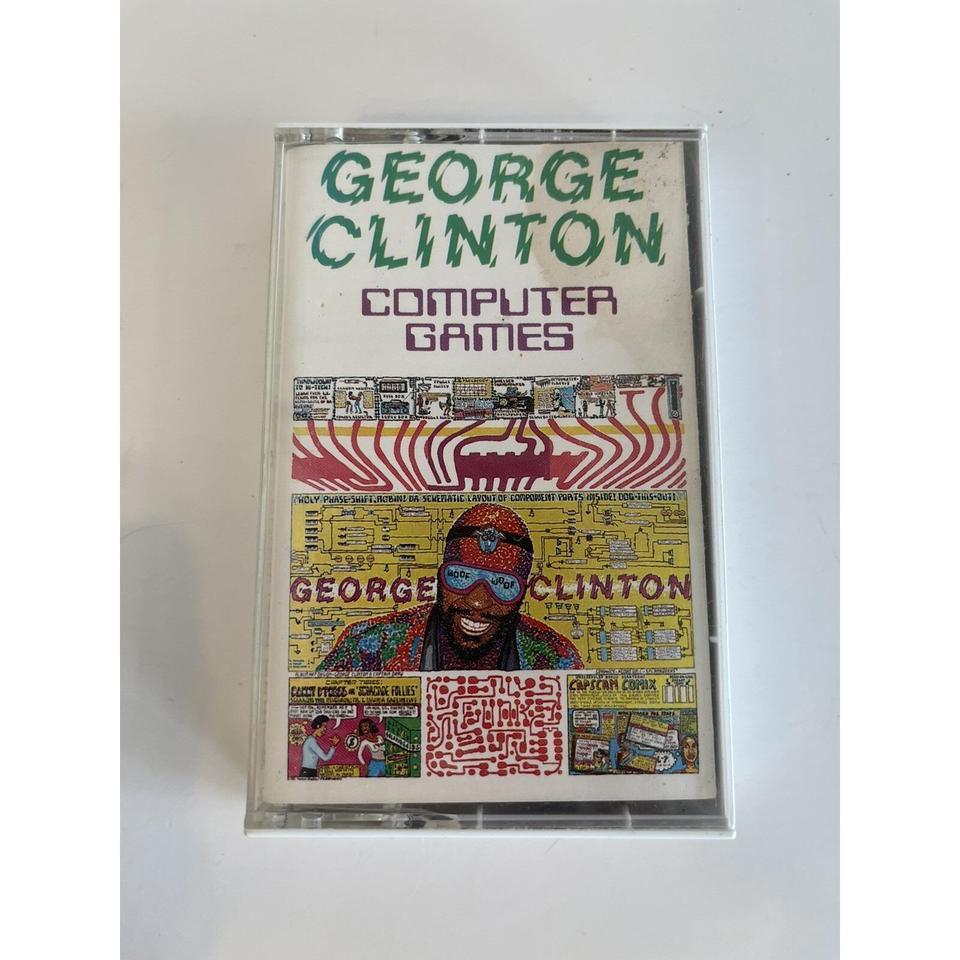 George Clinton Computer Games Cassette