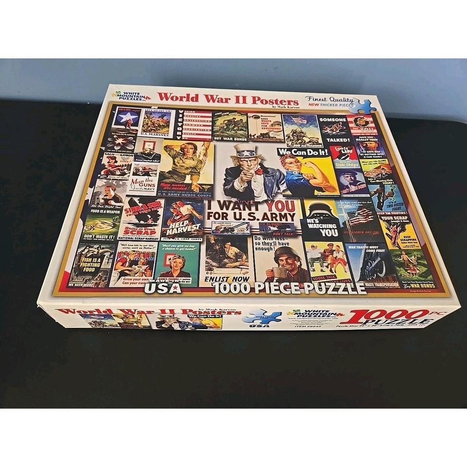 White Mountain 1000 Piece Puzzle 3508