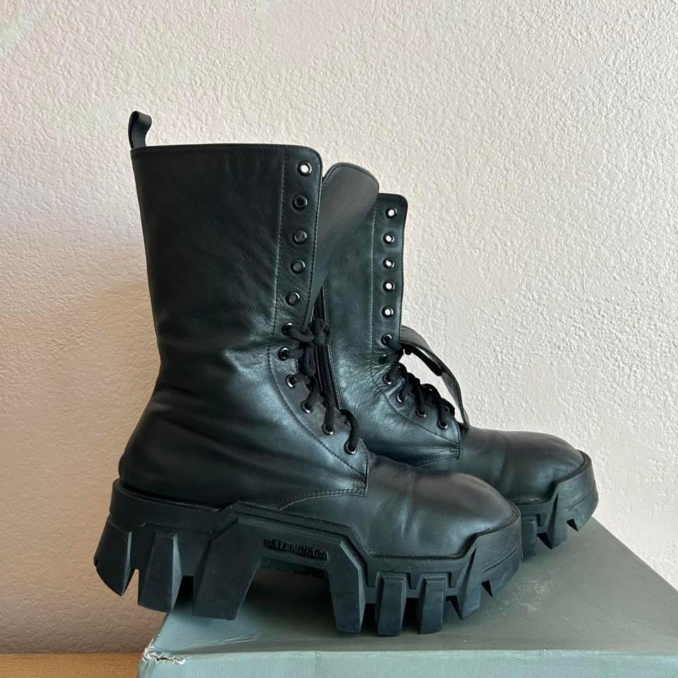 Balenciaga Bulldozer Boots Worn Out 613b 7