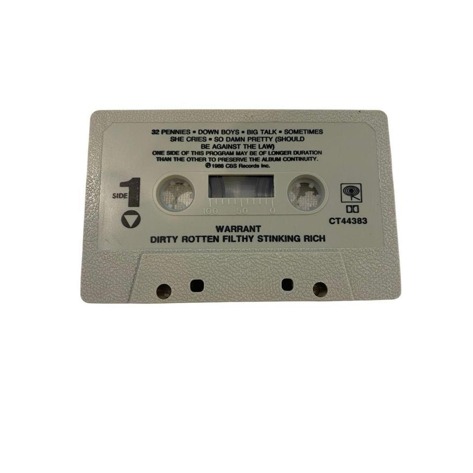 Artist Warrant Title Dirty Rotten F498