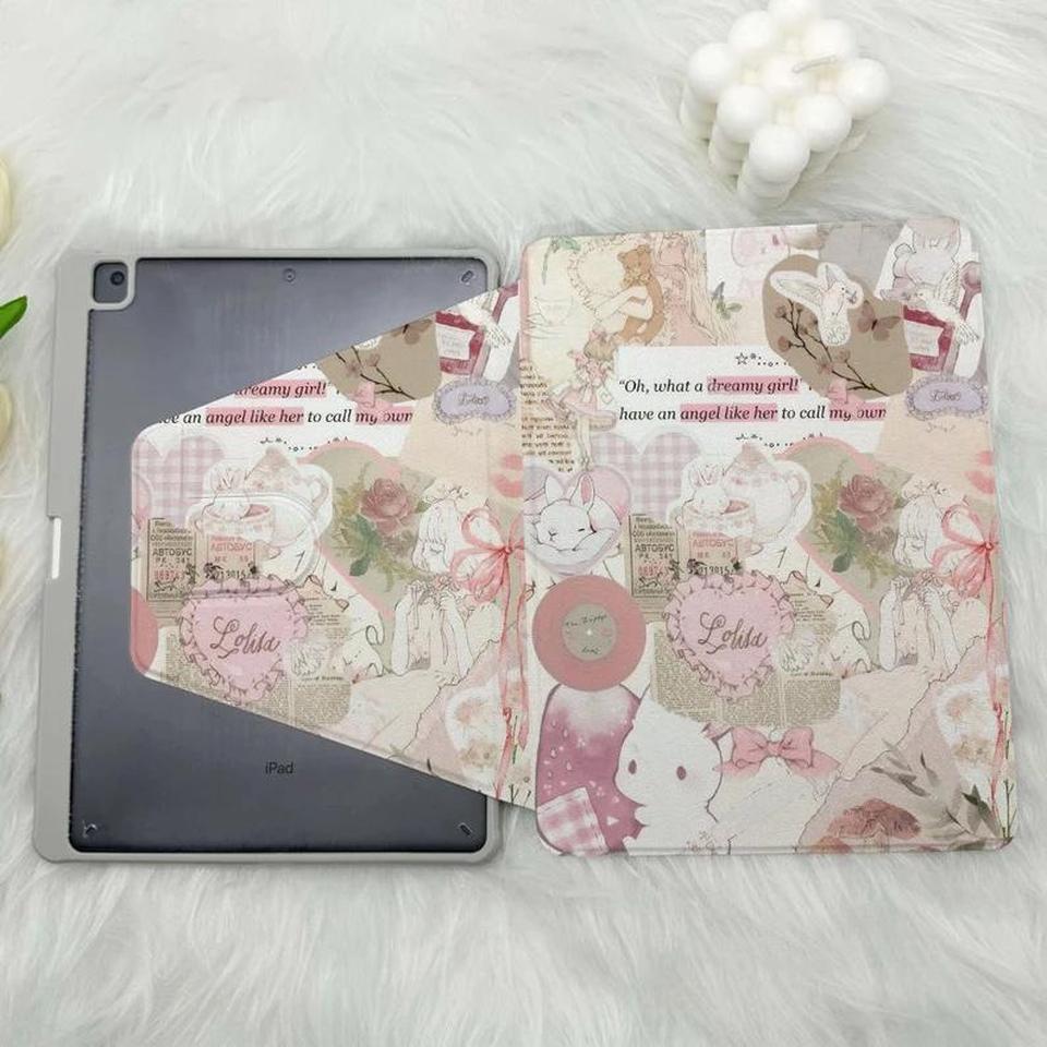 Coquette Pink Bunny Custom Ipad