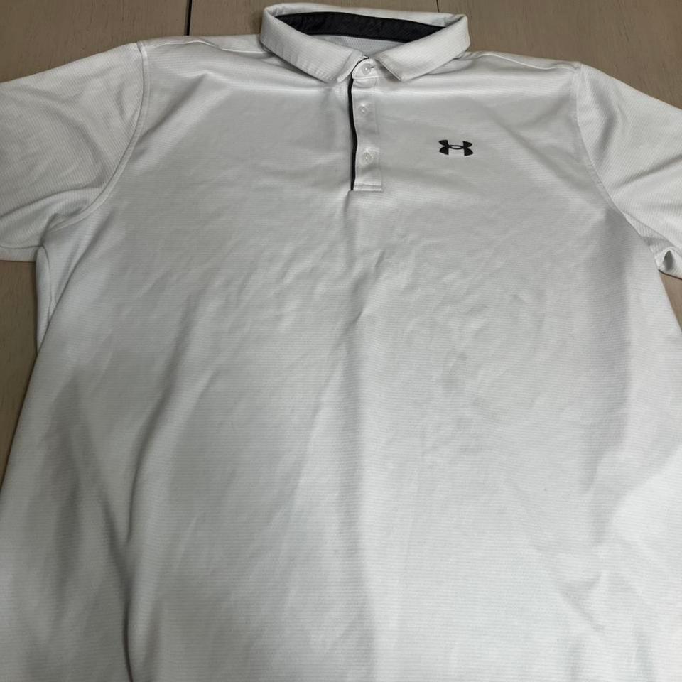 Under Armour White Golf Polo 5fad 4
