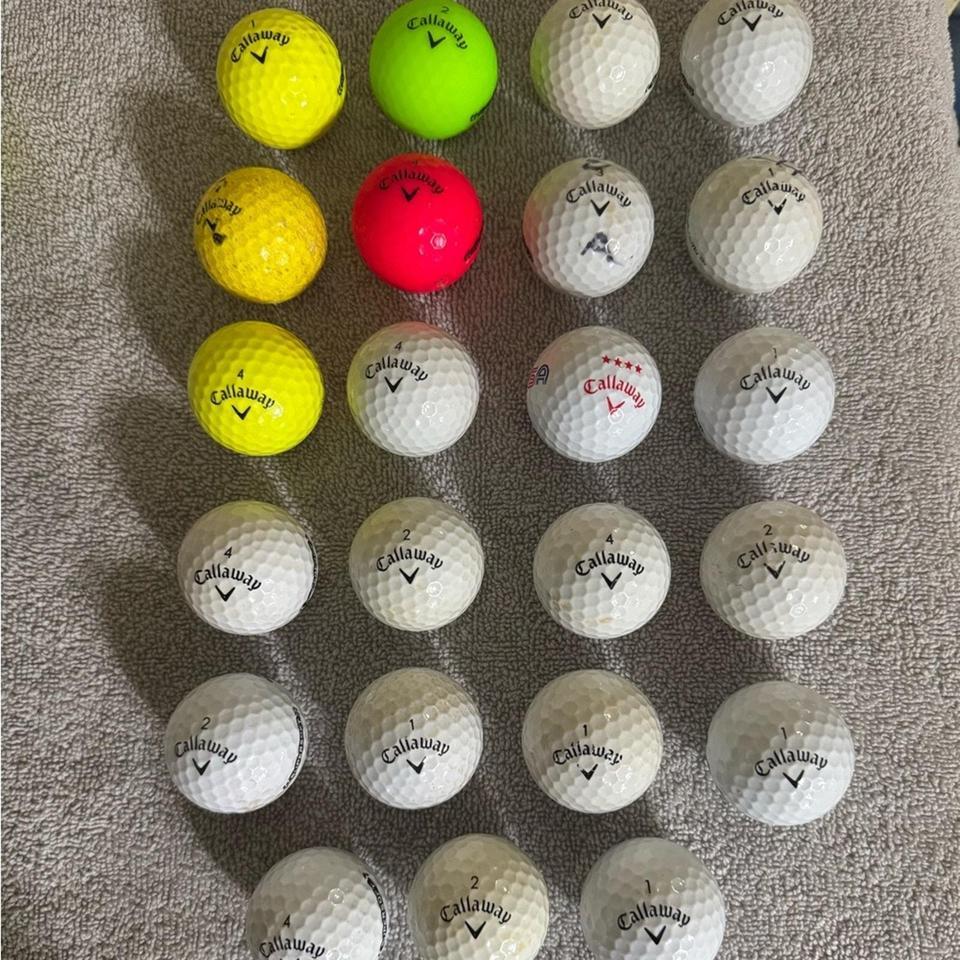23 Used Callaway Golf Balls 1331