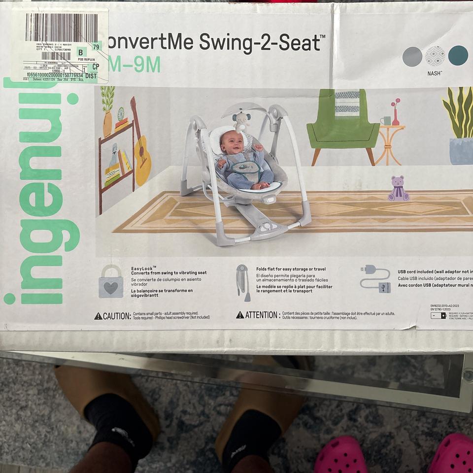 Convertme Swing 2 Seat M 9m Babyessentials